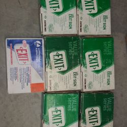 LED EXIT SIGNS NEW
