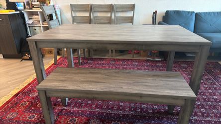 Grey table