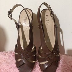 Guess Women Wedge Sandals Size 11M