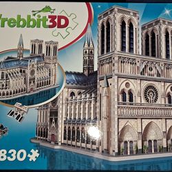 3d Puzzle Notre Dame Paris