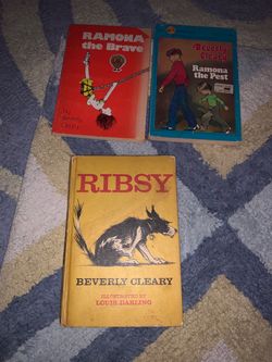 Beverly Cleary Books Set of 3
