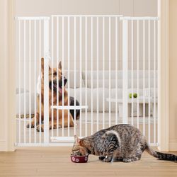 BRAND NEW  Dog + Cat Gate  Extra Tall 55" High Metal Crate