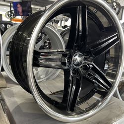 20” XIX 63 Wheels  Set Of 4 - Gloss Black Finish  Brand New in Box  20x9” Rims Size - Set Of 4