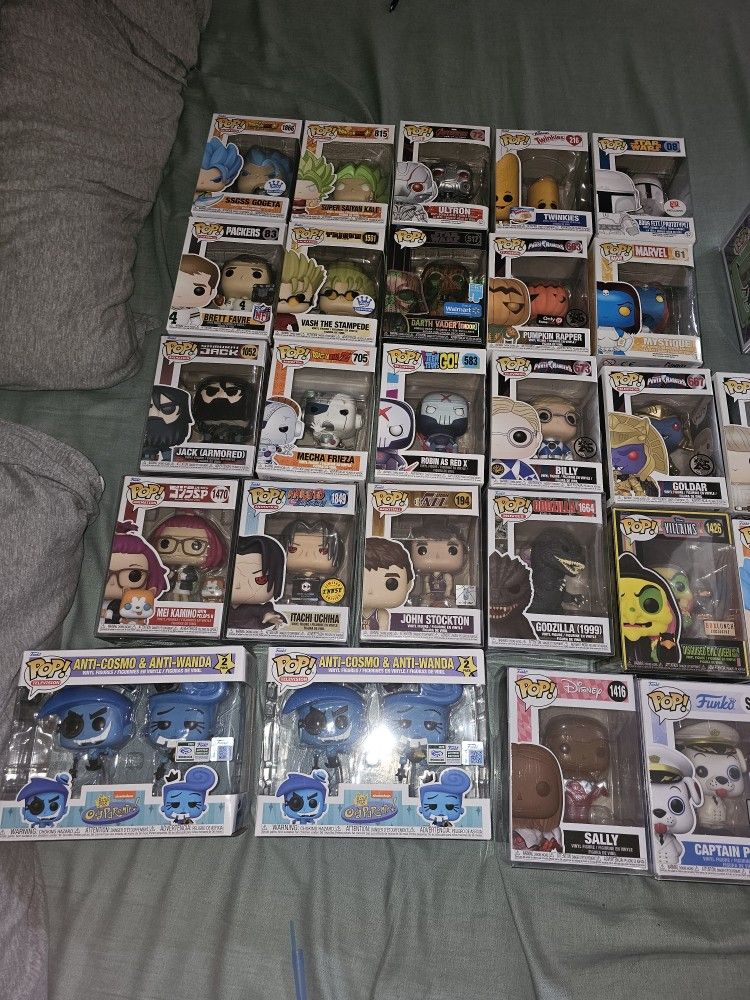 Various Funko Pops