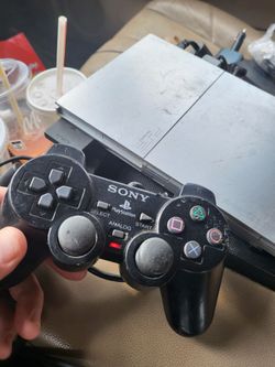 Sony Playstation 2 slim with  controller and cords Works perfectly