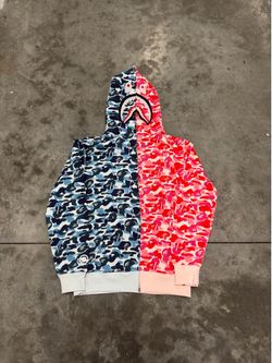 Bape Two Color Zip Up Hoodie