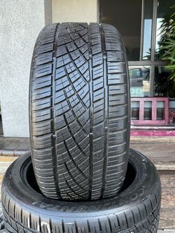 18” used tires 255/40/18 & 285/35/18 STAGGERED TIRE SET $440
