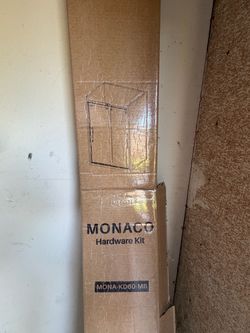 Monaco hardware kit Matte black