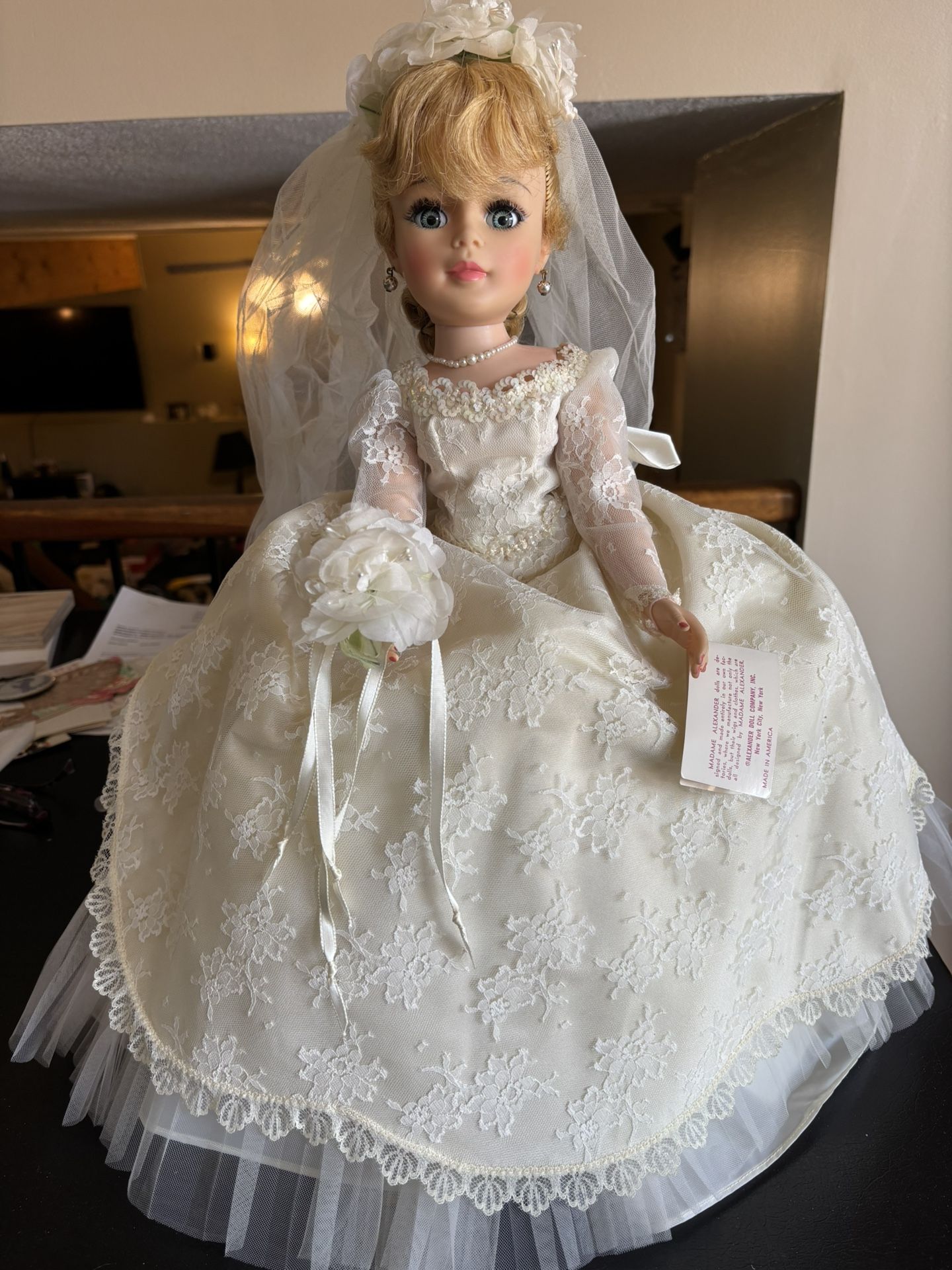 Madame Alexander Doll With Stand