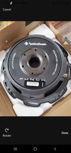 Rockford Fosgate P3 8" 2 Ohm Sub (1speaker)