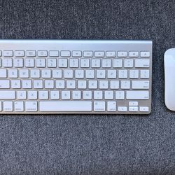 Apple Mouse & Apple Keyboard 