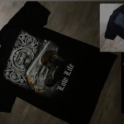 Low LIFE black Tee