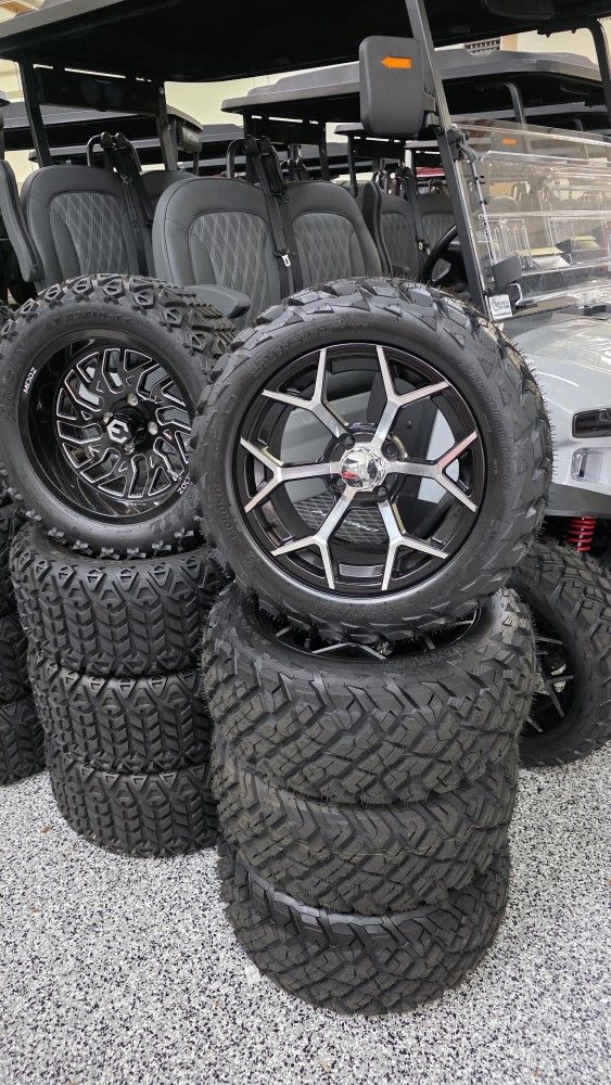 Brand New Golf Cart Tires and Rims.