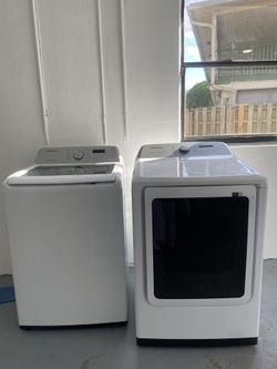 Samsung Washer and Dryer