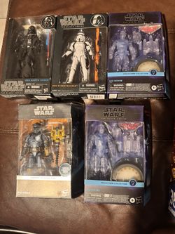 Star War Black Series Lot Of Figures