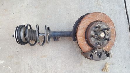 E46 BMW knuckle disc strut caliper