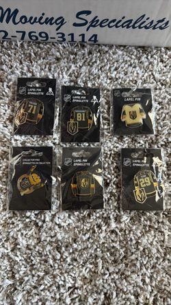 Golden knights collector pin