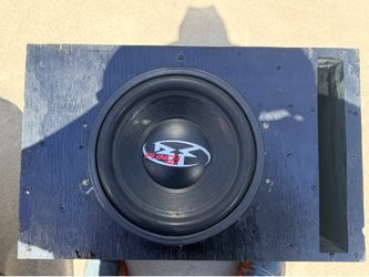 Fosgate he2 12” sub in ground shaker ported box