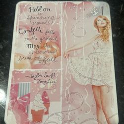 Hard To Find Rare Taylor Swift Birthday Card