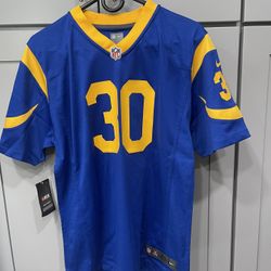 Nike On Field TODD GURLEY II 30 NFL Los Angeles Rams Youth Boys XL