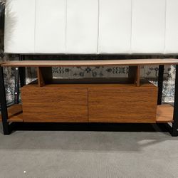 Brand new TV Stand - up to 75 Inches TV， Modern Entertainment Center with 2 drawers
