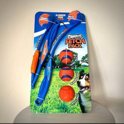 Chuckit 7 piece Chuckit! Fetch Pack - Ball Launcher Dog Toys