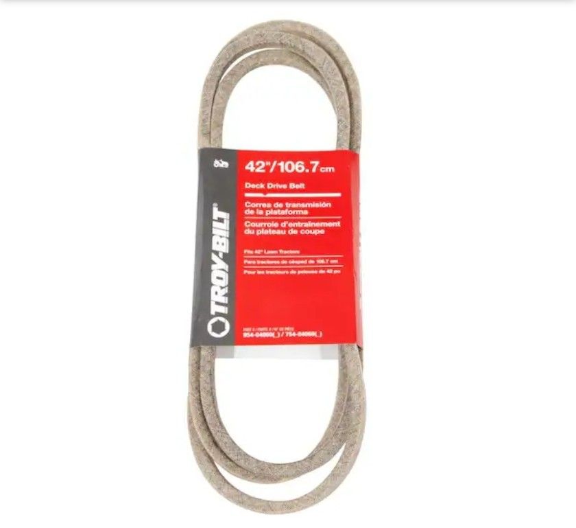Original Equipment 42 in. Deck Drive Belt for Troy-Bilt Lawn Tractors, Replaces OE# (contact info removed)0 , (contact info removed)0