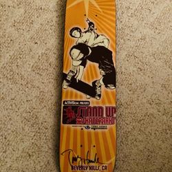 Tony Hawk Autographed Skateboard Deck