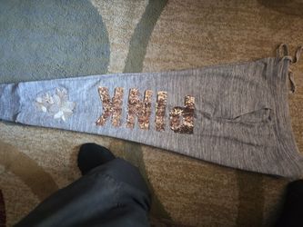 Pink sweatpants medium