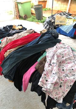 Assorted girls/young teen Jeans, blouses, jackets, dress