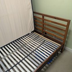 Wooden Platform Bed Frame - Solid Wood