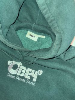 “Obey” Visual Design Studio Hoodie  Size Mens SMALL Excellent Condition, Lightly Used Pick up any time