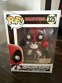 Funko Pop! 325 Cheerleader Deadpool Box Lunch Exclusive Marvel Vinyl Figure New
