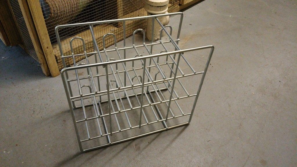 12 bottle Wine Rack Stainless Steel