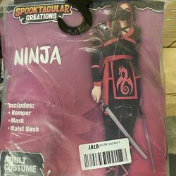 Adult Small Ninja Costume