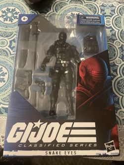 G.I. Joe Classified Series #02 Snake Eyes 6" Action Figure - NIB