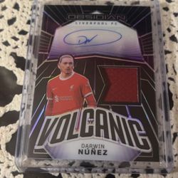 Darwin nuñez volcanic auto and patch /50