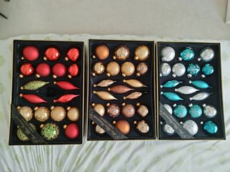 56 Piece Christmas Ornaments