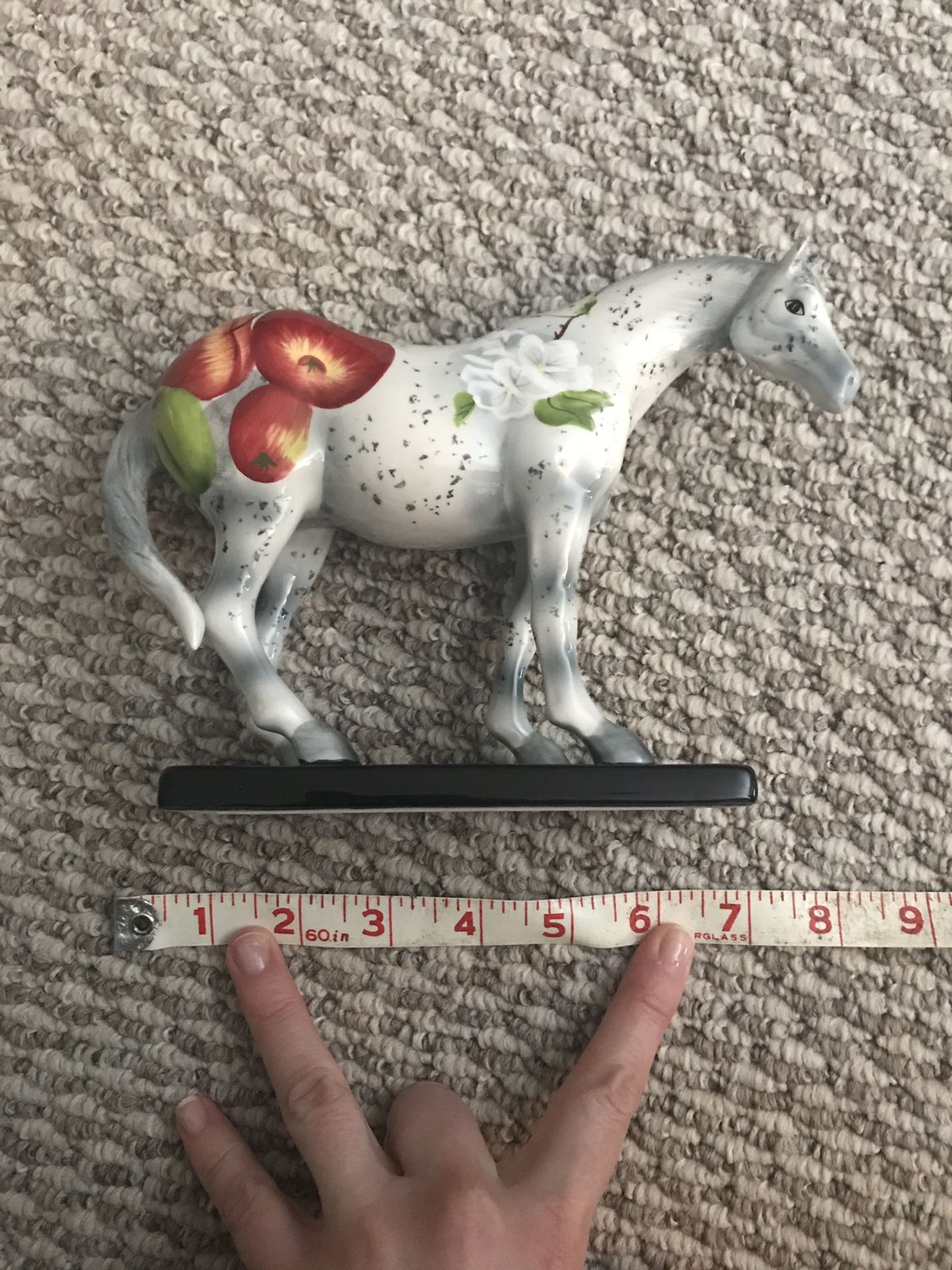 Painted trail pony collectible horse statue