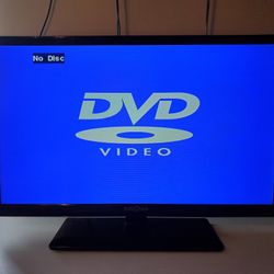 28 Inch Insignia Flatscreen TV With Built In DVD Player