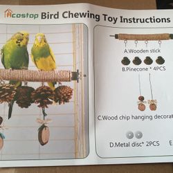 Bird Chewing Toy 