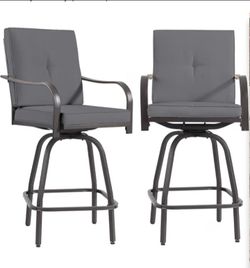 Outdoor Swivel Bar Stools