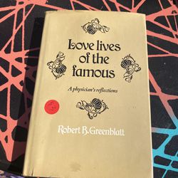 Love Lives Of The Famous book