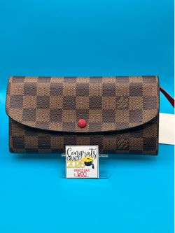 Louis Vuitton  Emilie Canvas Wallet