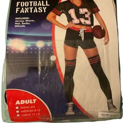 Spirit Halloween Football Fantasy Costume with Jersey and Shorts