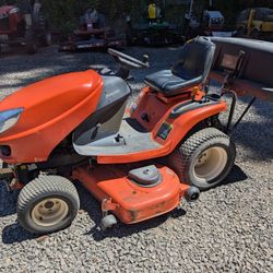 Kubota Diesel 4x4 Garden Tractor Lawn Mower