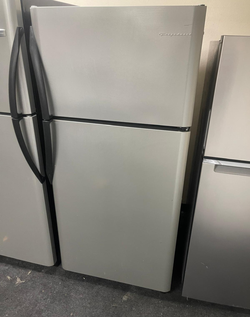 Frigidaire Top Freezer Refrigerator – Stainless, Two-Door