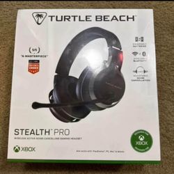 Turtle Beach Stealth Pro Wireless Noise Cancelling Headset. Brand New Unopened.