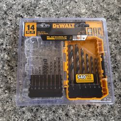 14 Pc Dewalt Drill Bit Set