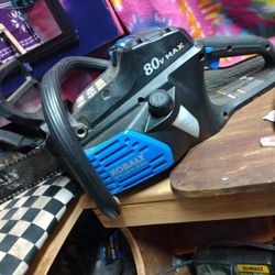 Kobalt  80v Max Chainsaw With Brand New Battery